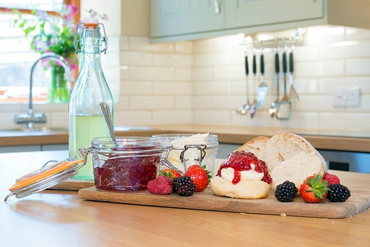 Cream Tea in Woodside Cottage