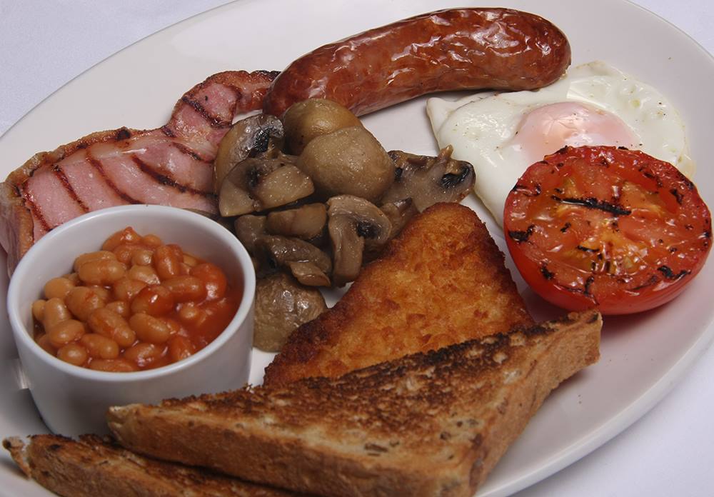 Full English Breakfast on Static Caravan Short Breaks in Devon