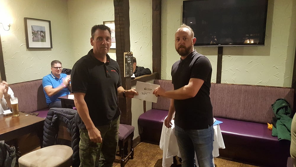 Cofton Cup fishing competition biggest fish winner