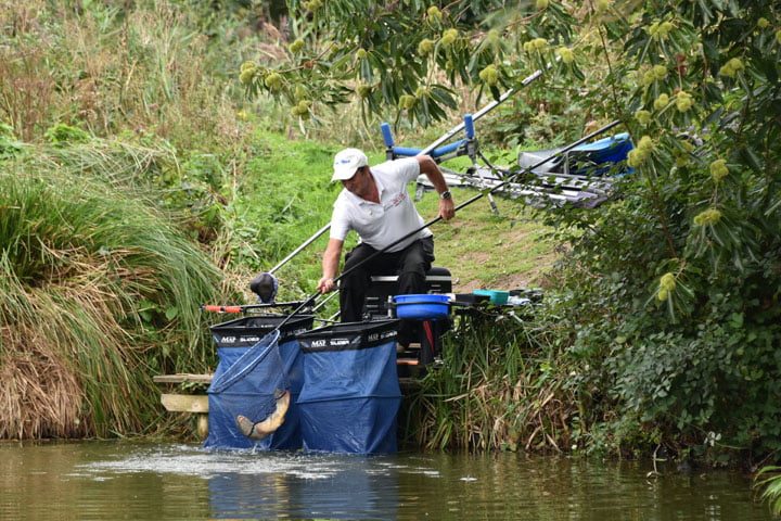 Man Caught Fish Pulling Out Of Pond