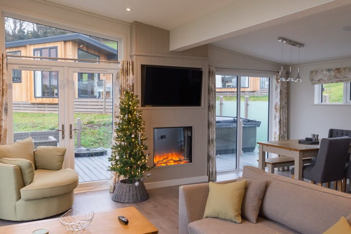 xmas lodge 3 Christmas lodge holidays